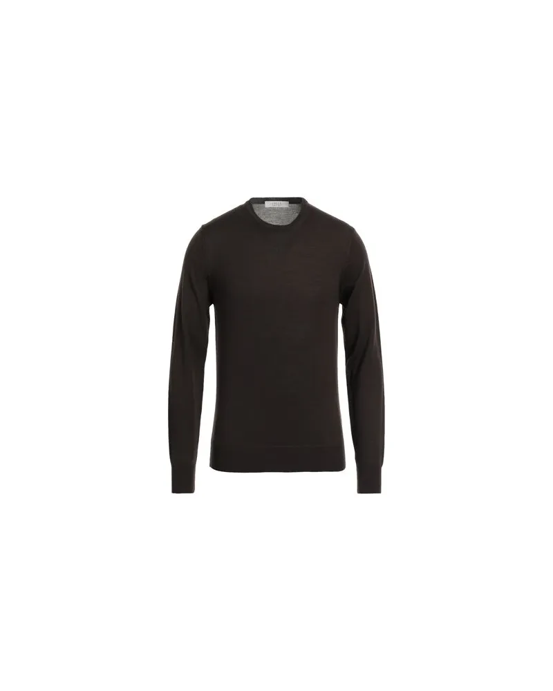 VNECK STRICKWAREN - Pulloverauf YOOX.COM Dunkelbraun