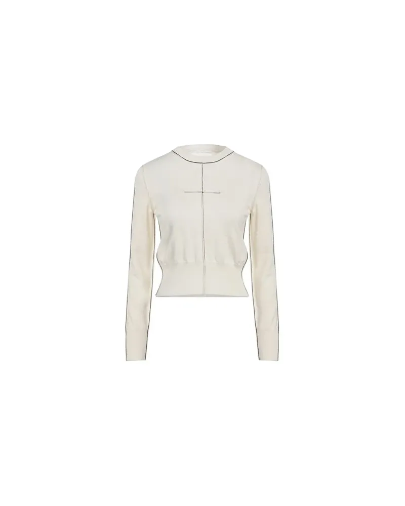 Maison Margiela STRICKWAREN - Pulloverauf YOOX.COM Cremeweiß