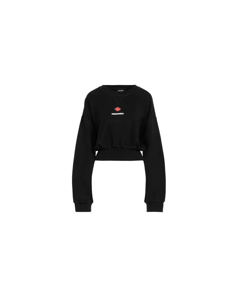 Dsquared2 TOPS - Sweatshirtsauf YOOX.COM Schwarz