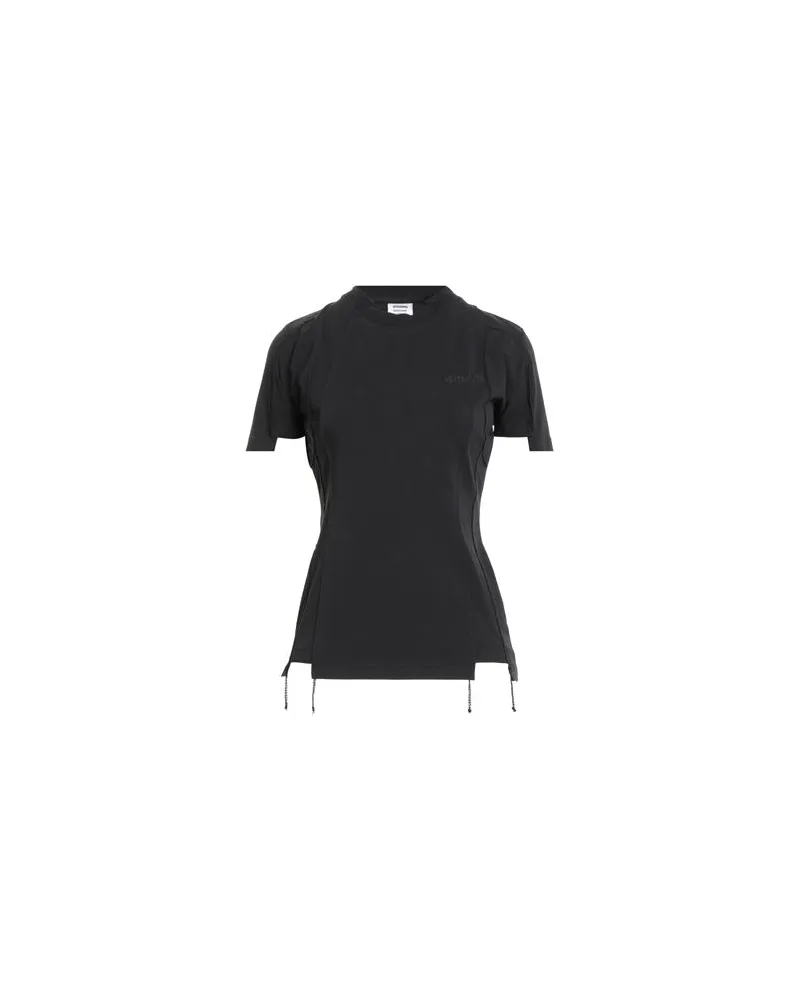 VETEMENTS TOPS - T-shirtsauf YOOX.COM Schwarz