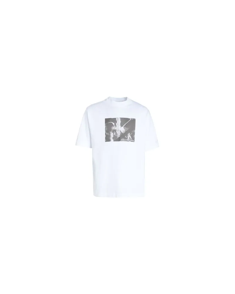 Calvin Klein TOPS - T-shirtsauf YOOX.COM Weiß