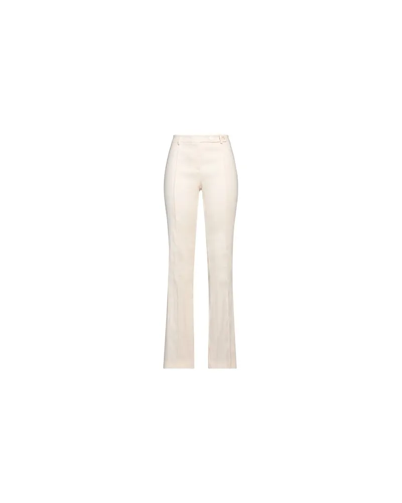 Patrizia Pepe HOSEN & RÖCKE - Hosenauf YOOX.COM Cremeweiß