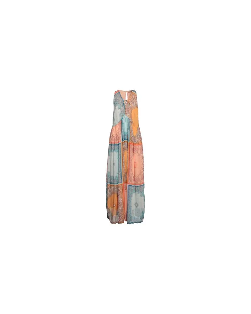 Twin-Set KLEIDER - Maxi-Kleiderauf YOOX.COM Pfirsich