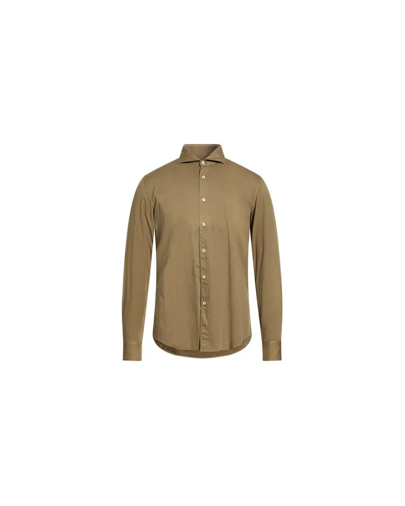XACUS TOPS - Hemdenauf YOOX.COM Militärgrün
