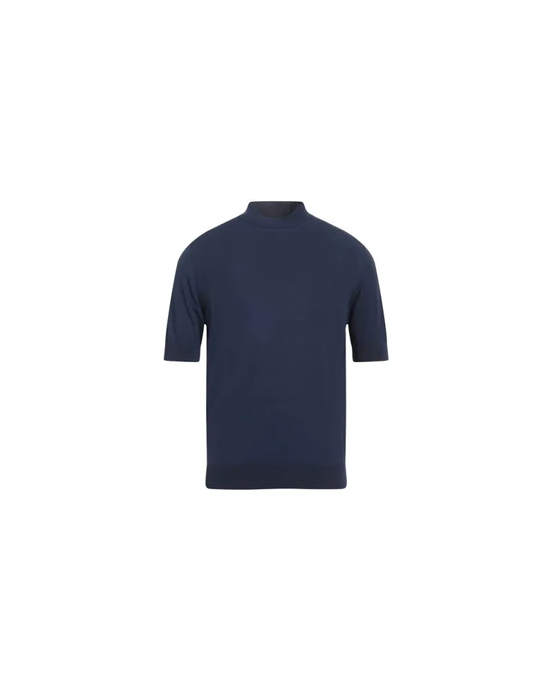 Filippo de Laurentiis STRICKWAREN - Rollkragenpulloverauf YOOX.COM Marineblau