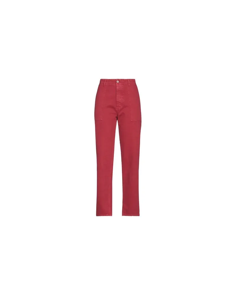 Please HOSEN & RÖCKE - Jeanshosenauf YOOX.COM Rot