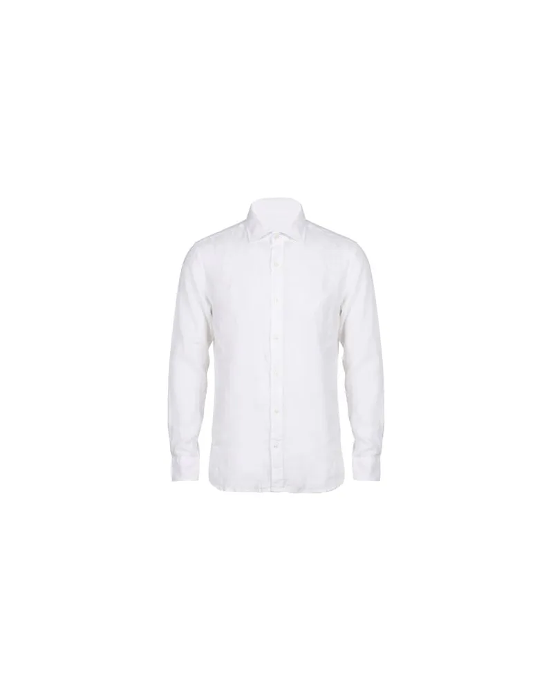 120% Lino TOPS - Hemdenauf YOOX.COM Weiß