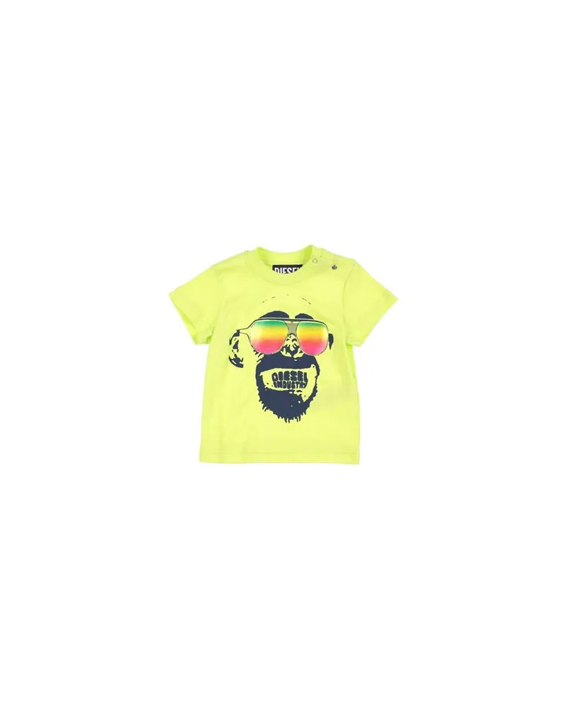 Diesel TOPS - T-shirtsauf YOOX.COM Limettengrün