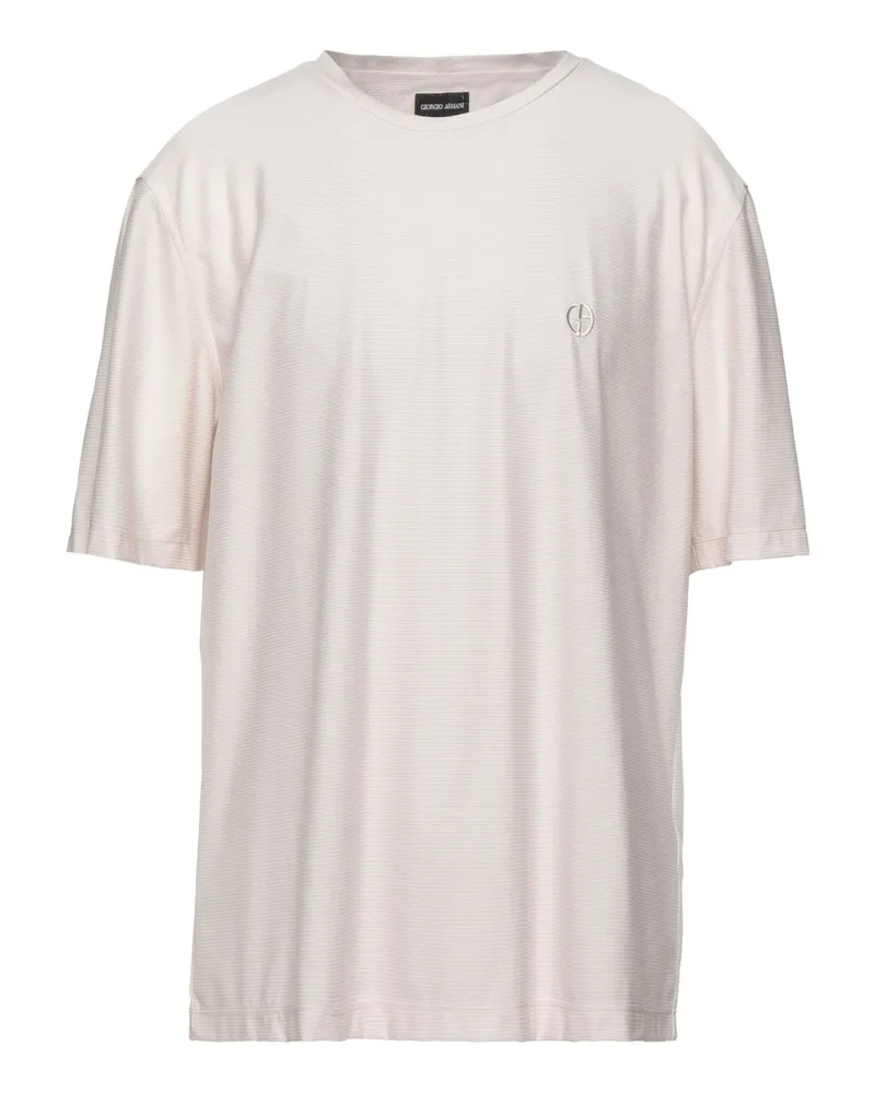 Giorgio Armani T-shirts Beige