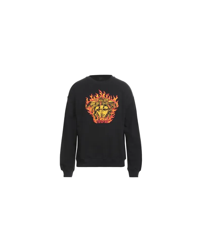 Versace TOPS - Sweatshirtsauf YOOX.COM Schwarz