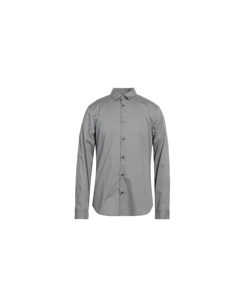 Armani Exchange TOPS - Hemdenauf YOOX.COM Grau