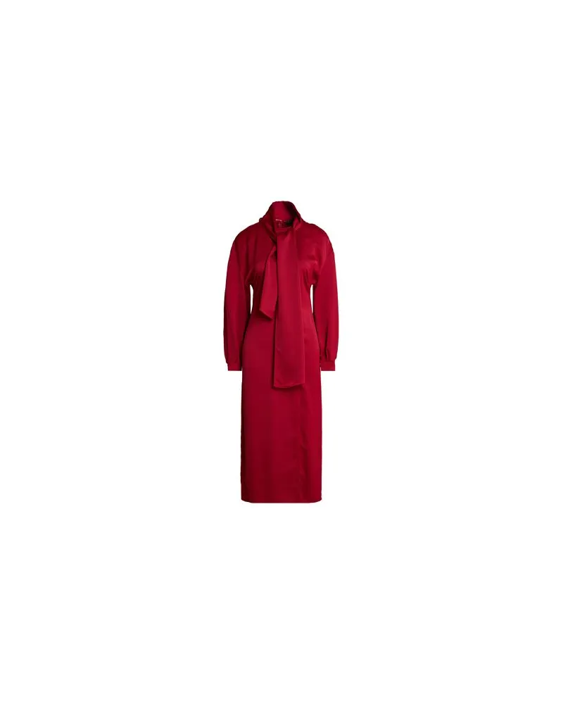 Icona By Kaos KLEIDER - Maxi-Kleiderauf YOOX.COM Rot