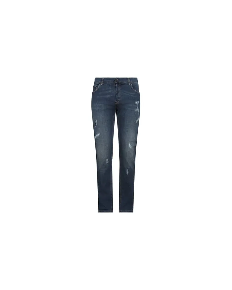 Daniele Alessandrini HOSEN & RÖCKE - Jeanshosenauf YOOX.COM Blau