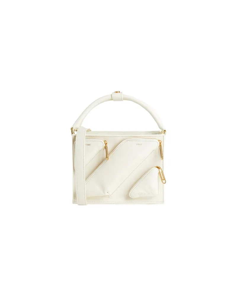 OFF-WHITE TASCHEN - Handtaschenauf YOOX.COM Elfenbein