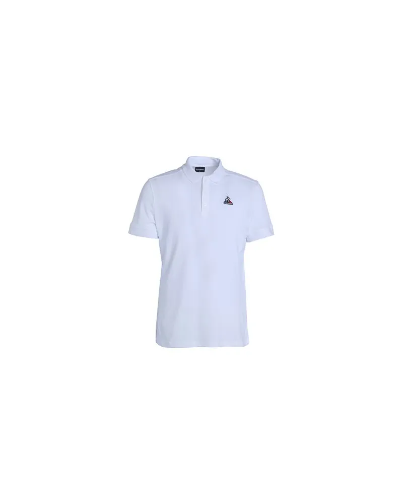 Le coq sportif ESS Polo SS N°1 M   - ESS Polo SS N°1 M - TOPS - Poloshirtsauf YOOX.COM Weiß