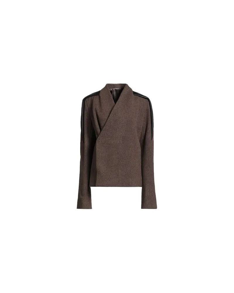 Rick Owens JACKEN & MÄNTEL - Mäntelauf YOOX.COM Dunkelbraun