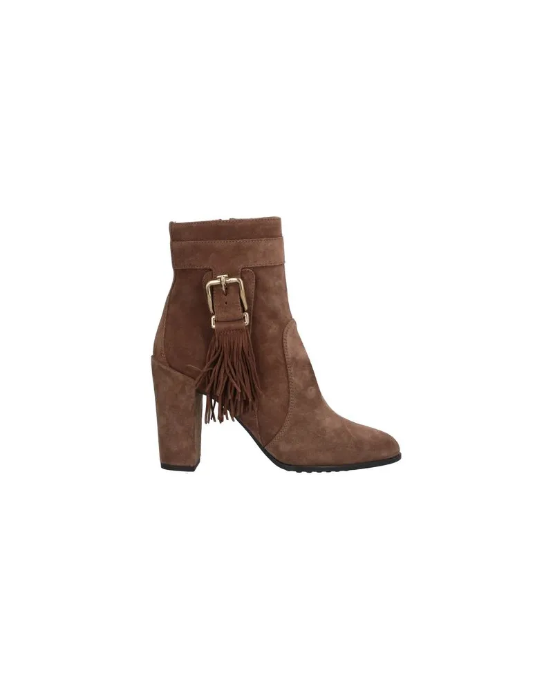 TOD'S SCHUHE - Stiefelettenauf YOOX.COM Braun
