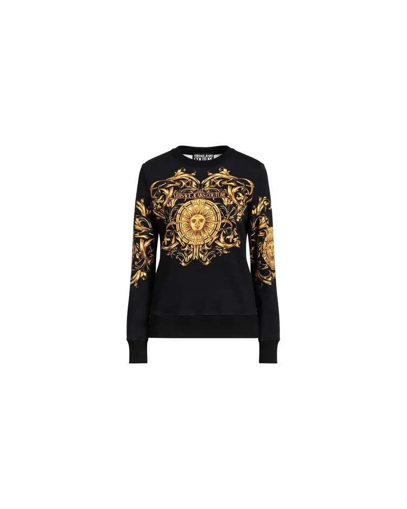 Versace Jeans TOPS - Sweatshirtsauf YOOX.COM Schwarz