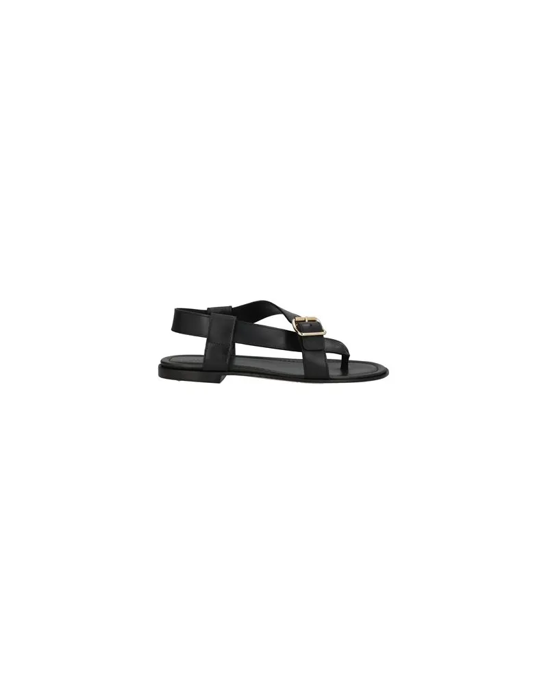 La Corte Della Pelle By Franco Ballin SCHUHE - Zehentrennerauf YOOX.COM Schwarz