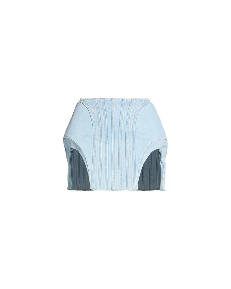 Thierry Mugler HOSEN & RÖCKE - Jeansröckeauf YOOX.COM Blau