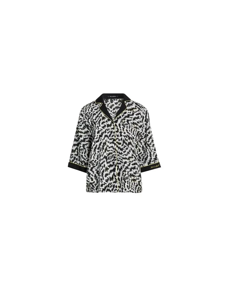 Karl Lagerfeld TOPS - Hemdenauf YOOX.COM Schwarz