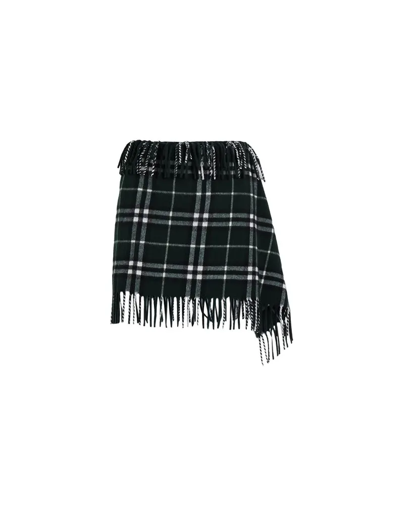 Burberry HOSEN & RÖCKE - Miniröckeauf YOOX.COM Dunkelgrün