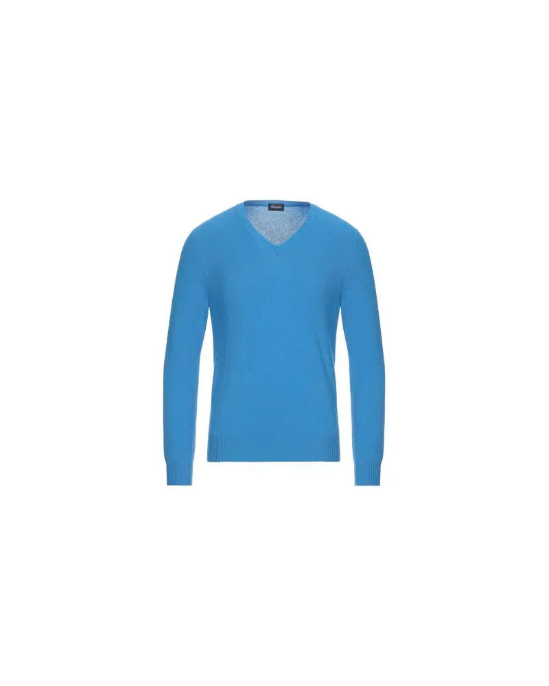Drumohr  STRICKWAREN - Pulloverauf YOOX.COM Azurblau