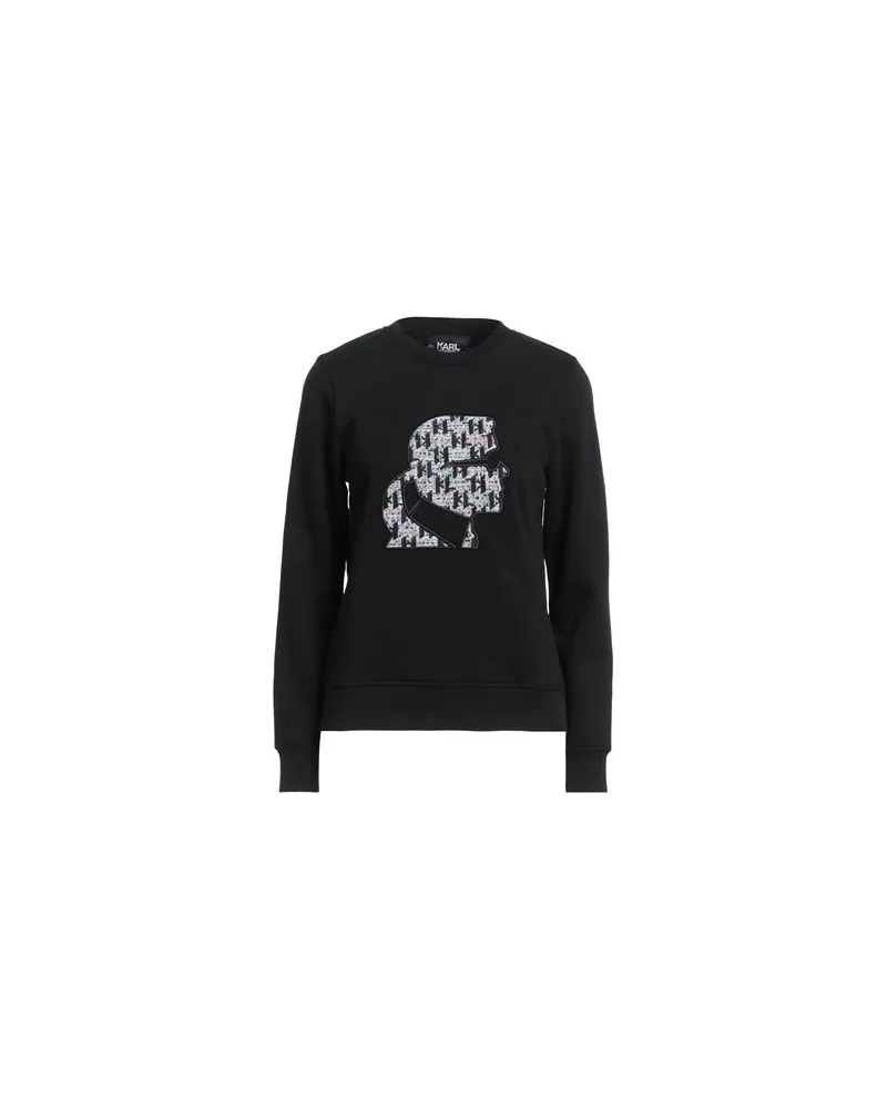 Karl Lagerfeld TOPS - Sweatshirtsauf YOOX.COM Schwarz