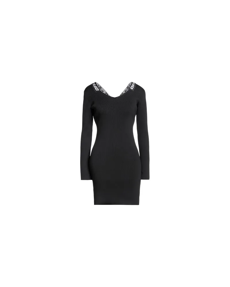 OFF-WHITE KLEIDER - Mini-Kleiderauf YOOX.COM Schwarz