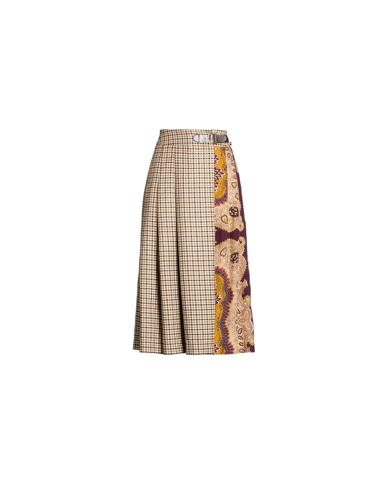 Dixie HOSEN & RÖCKE - Midi-Röckeauf YOOX.COM Braun