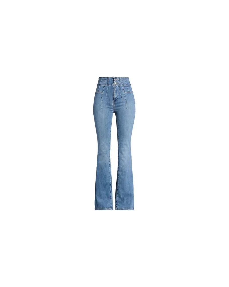 Free People HOSEN & RÖCKE - Jeanshosenauf YOOX.COM Blau
