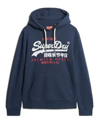 Superdry. Sweatshirt Blau