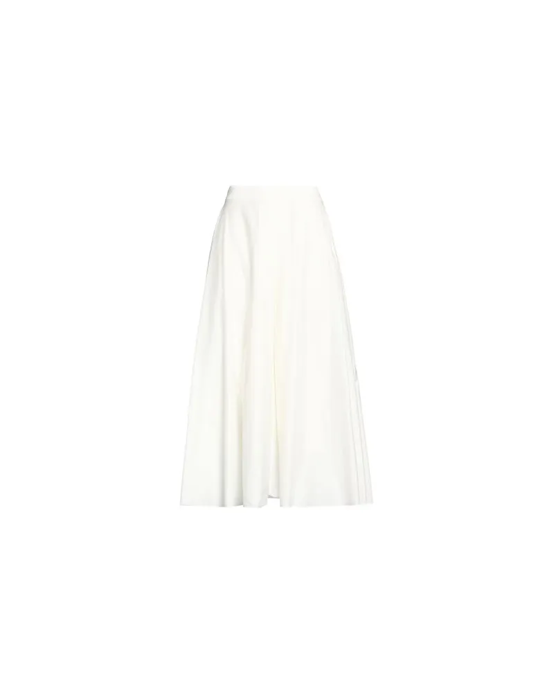 CRUNA HOSEN & RÖCKE - Midi-Röckeauf YOOX.COM Weiß