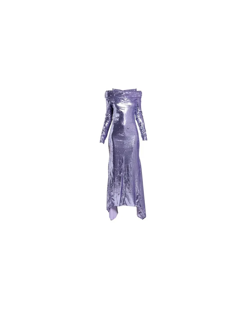 ATTICO KLEIDER - Maxi-Kleiderauf YOOX.COM Violett