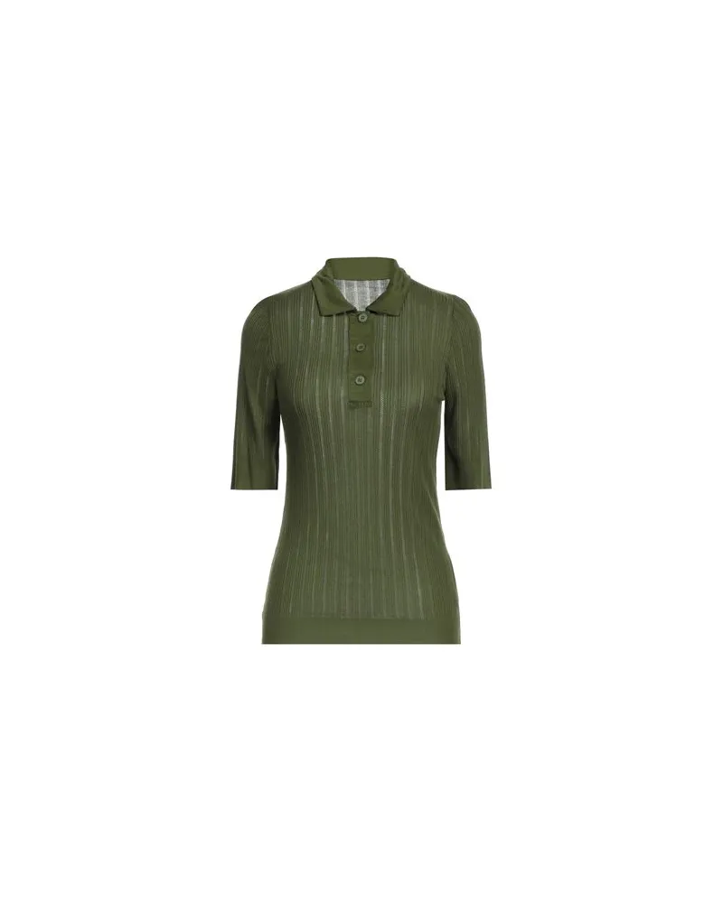 Majestic TOPS - Poloshirtsauf YOOX.COM Militärgrün
