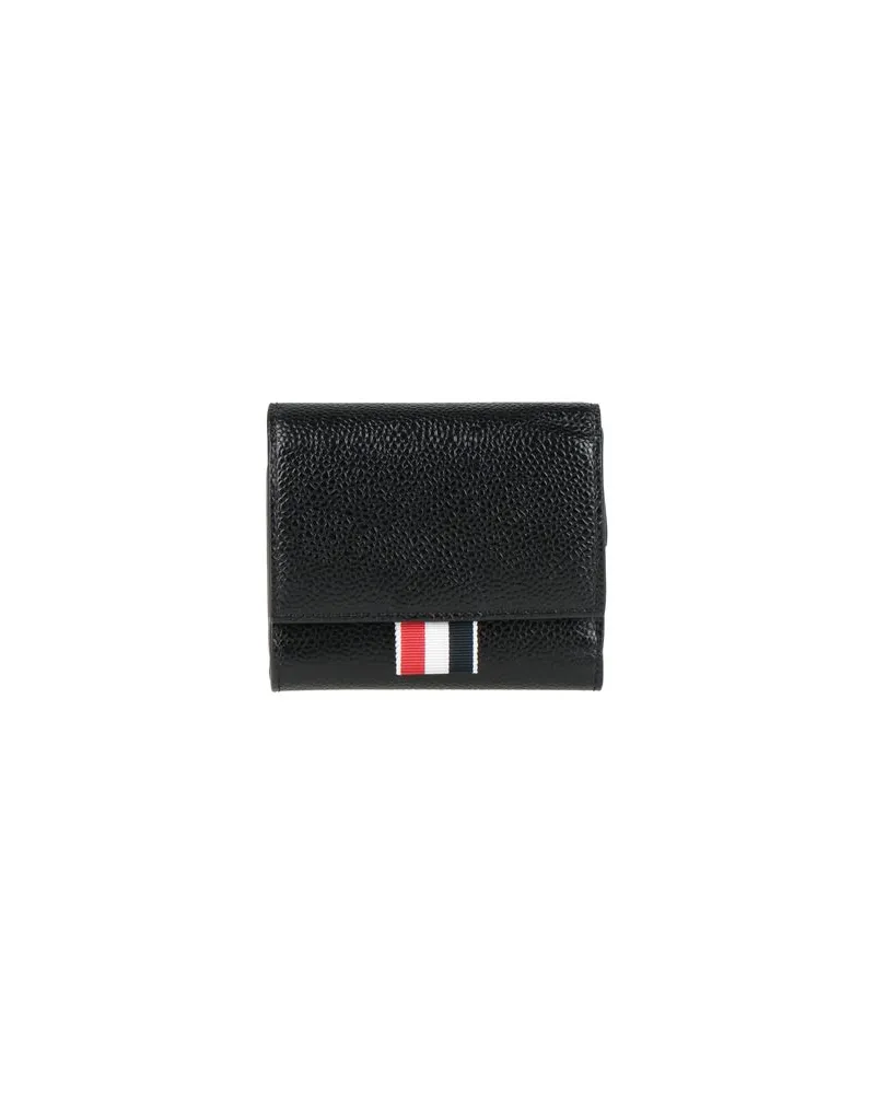 Thom Browne Kleinlederwaren - Brieftaschenauf YOOX.COM Schwarz