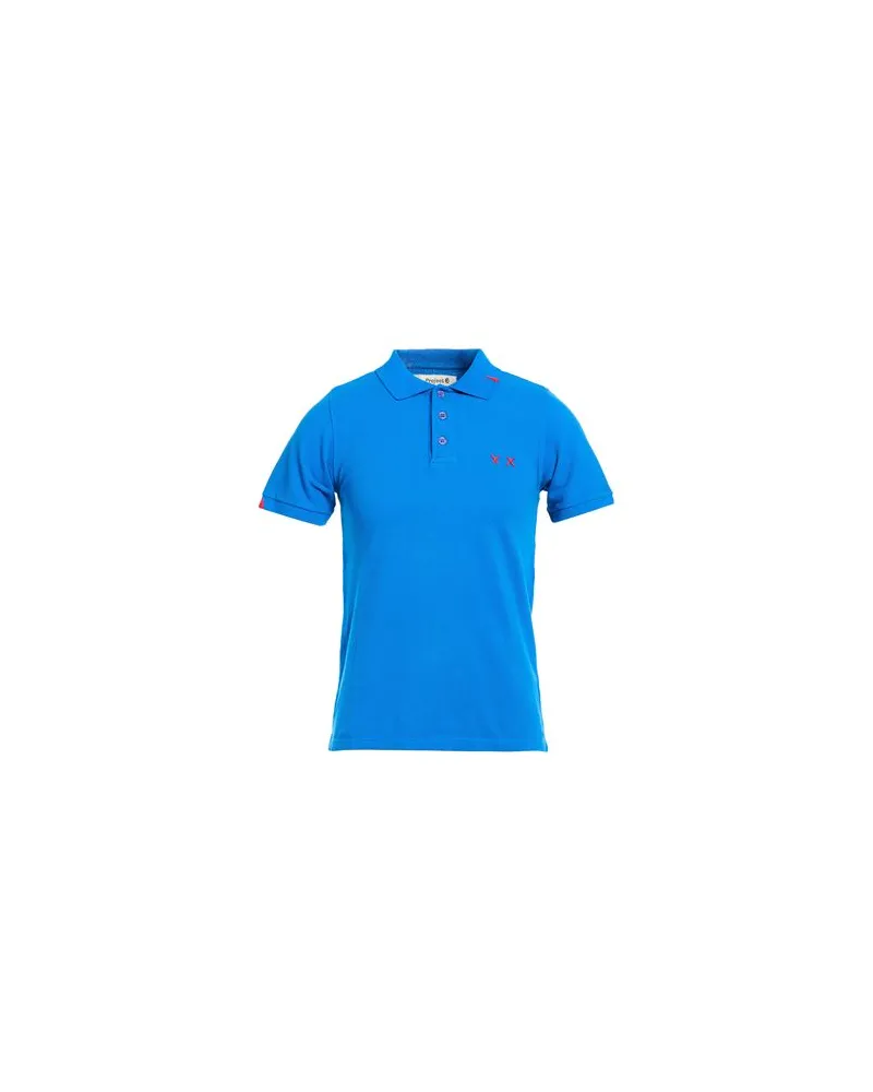 Project E TOPS - Poloshirtsauf YOOX.COM Blau