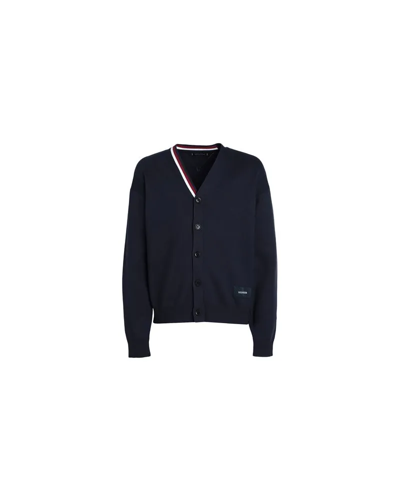 Tommy Hilfiger STRICKWAREN - Strickjackenauf YOOX.COM Marineblau