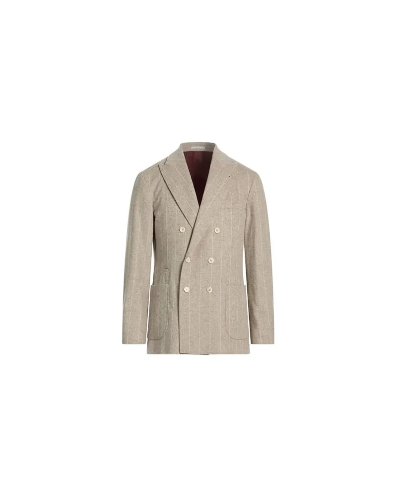 Brunello Cucinelli ANZÜGE und CO-ORDS - Blazersauf YOOX.COM Hellgrau