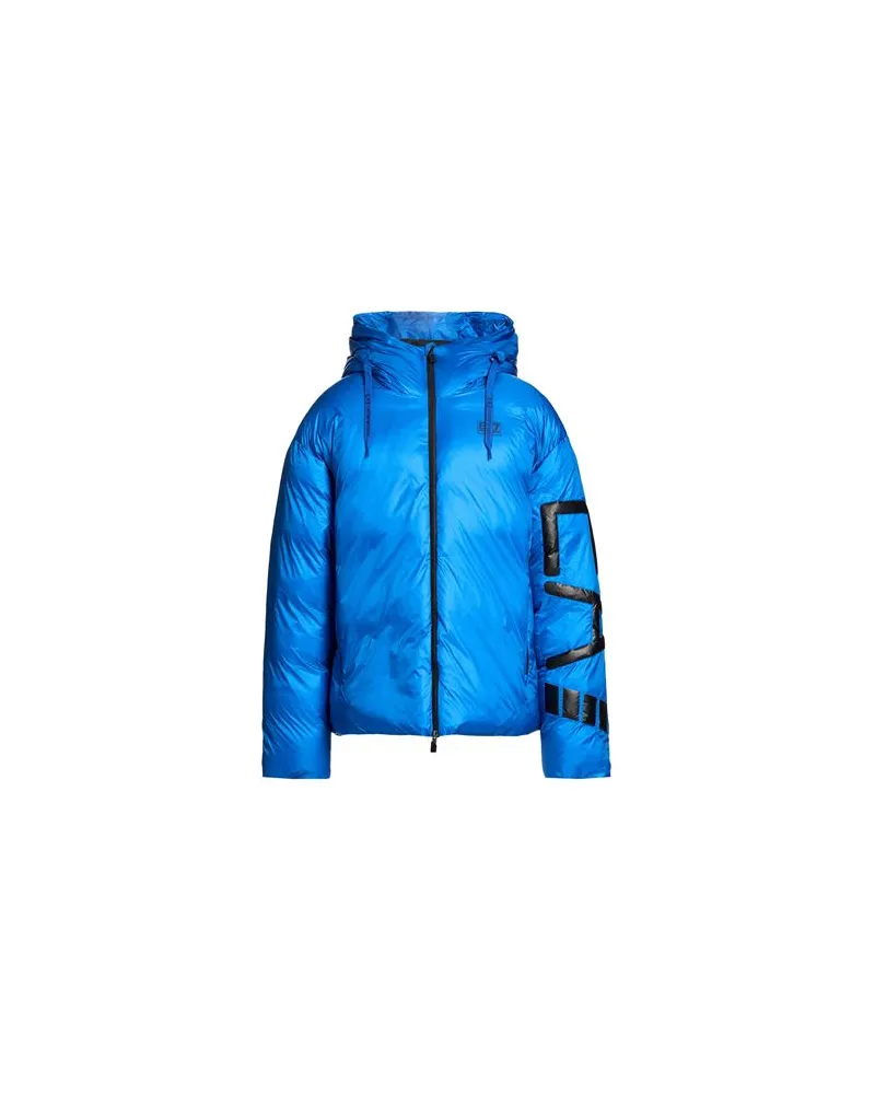 EA7 JACKEN & MÄNTEL - Pufferjacken & Daunenjackenauf YOOX.COM Azurblau
