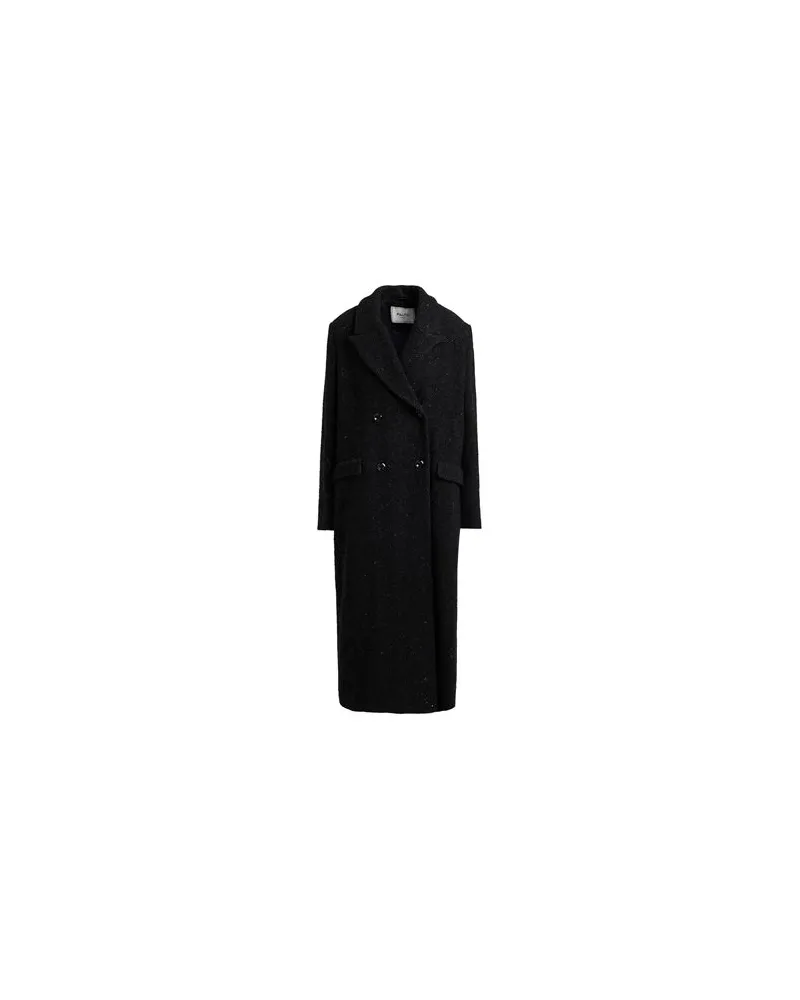Paltò JACKEN & MÄNTEL - Mäntelauf YOOX.COM Schwarz