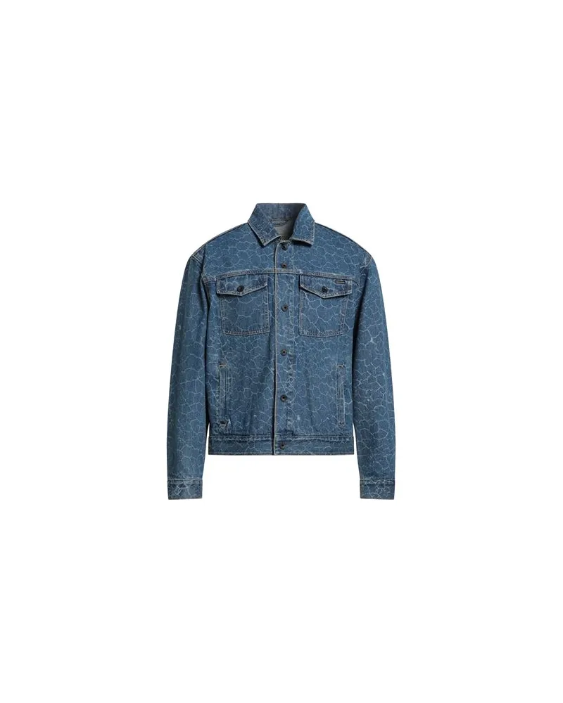 Volcom FEATURED TETSUNORI TAWARAYA - JACKEN & MÄNTEL - Jeansjacken/Mäntelauf YOOX.COM Blau