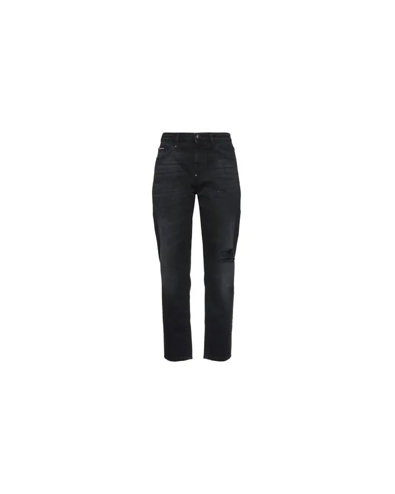 Philipp Plein HOSEN & RÖCKE - Jeanshosenauf YOOX.COM Schwarz