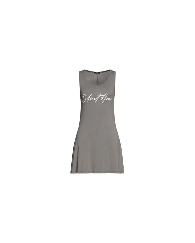Odi et Amo KLEIDER - Mini-Kleiderauf YOOX.COM Grau