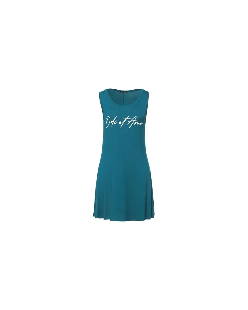 Odi et Amo KLEIDER - Mini-Kleiderauf YOOX.COM Aquamarin