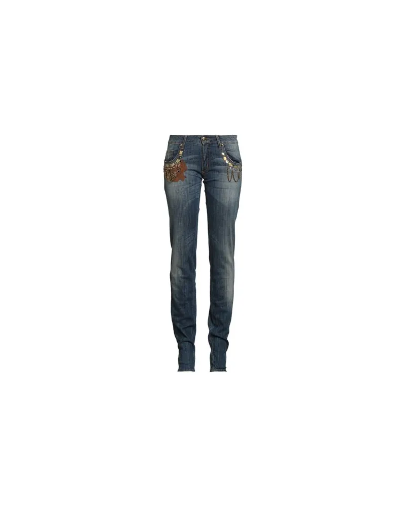 Angelo Marani HOSEN & RÖCKE - Jeanshosenauf YOOX.COM Blau