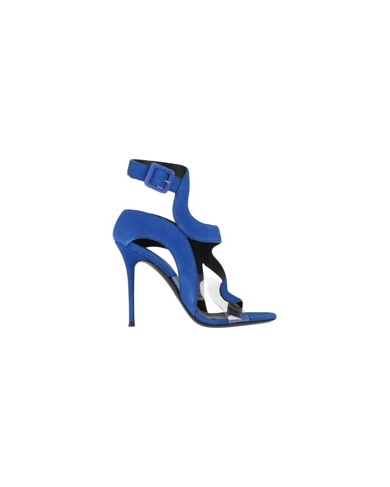 Giuseppe Zanotti SCHUHE - Sandalenauf YOOX.COM Königsblau