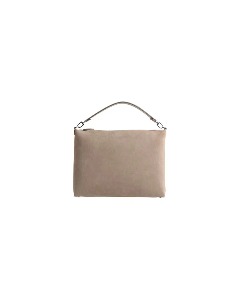 Totême TASCHEN - Handtaschenauf YOOX.COM Maulwurfsgrau
