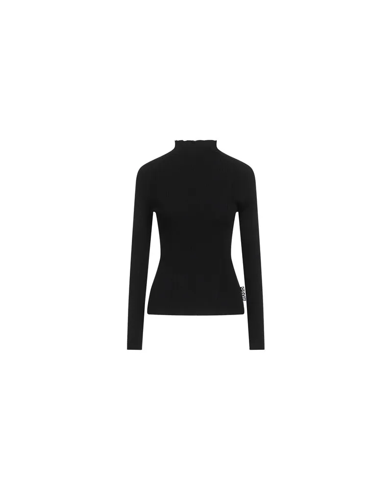 HUGO BOSS STRICKWAREN - Rollkragenpulloverauf YOOX.COM Schwarz
