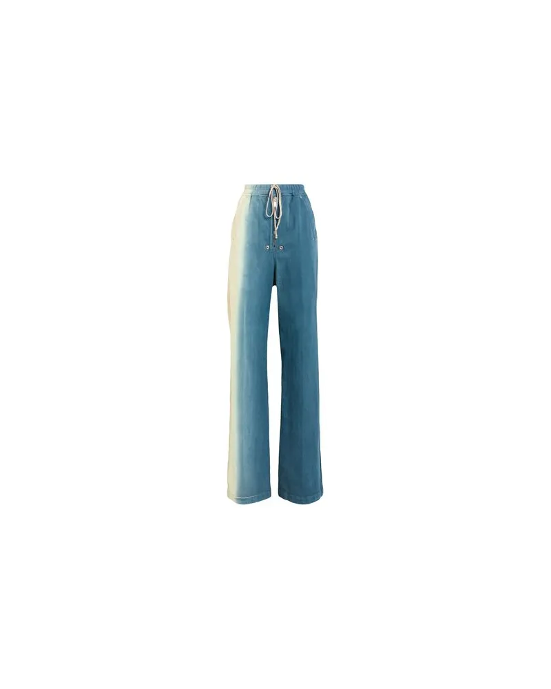 DRKSHDW by Rick Owens HOSEN & RÖCKE - Jeanshosenauf YOOX.COM Aquamarin